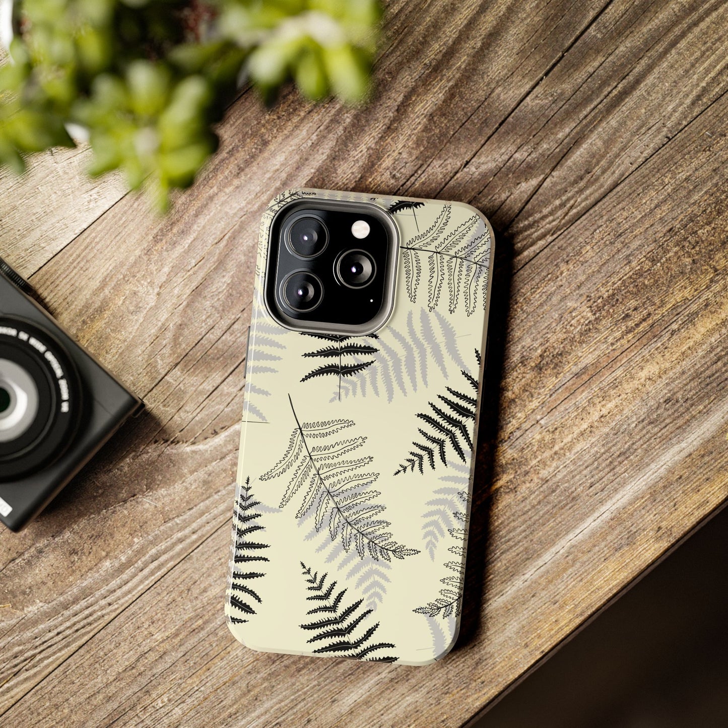 fern leaves Tough Phone Cases