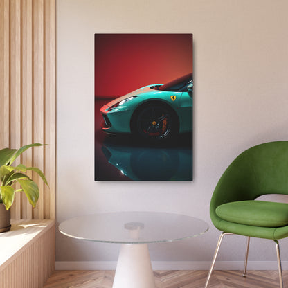 Ferrari Luxury Metal Sign: Iconic Design for Auto Enthusiasts