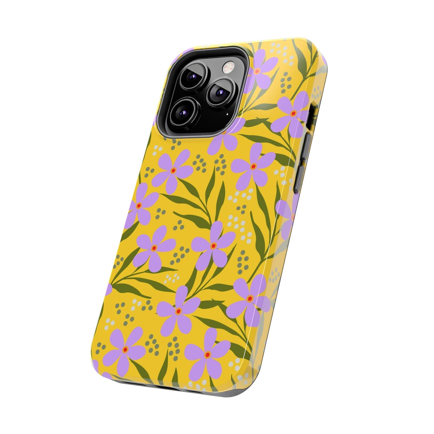 Folk art floral seamless pattern Tough Phone Cases