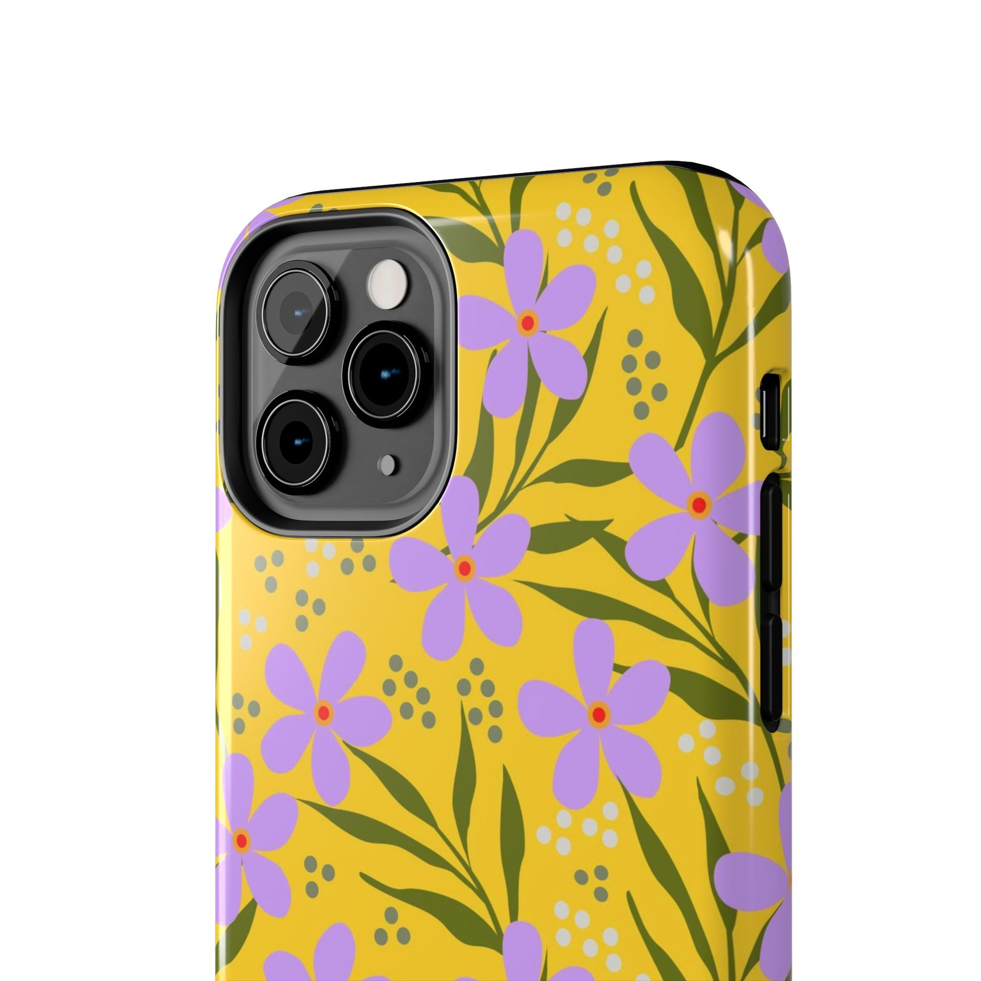 Folk art floral seamless pattern Tough Phone Cases