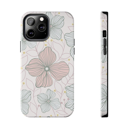 Florals seamless pattern Tough Phone Cases iPhone 13 Pro Max