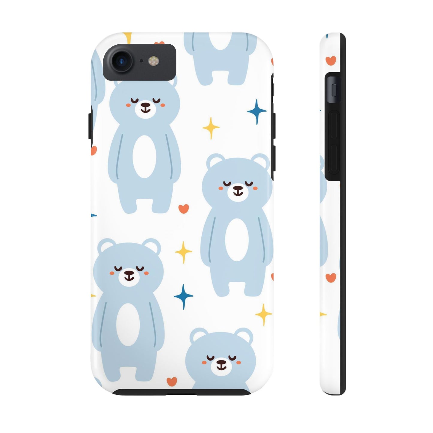 seamless pattern cute happy bear Tough Phone Cases iPhone 7, iPhone 8, iPhone SE