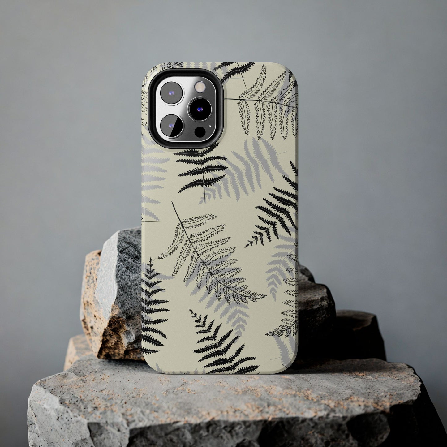 fern leaves Tough Phone Cases