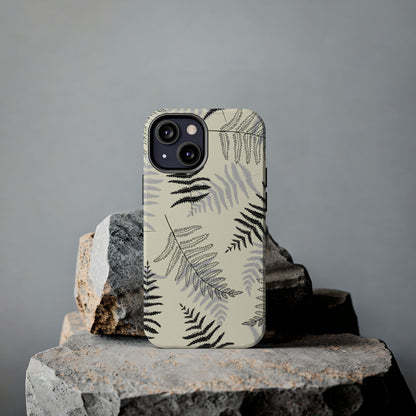 fern leaves Tough Phone Cases