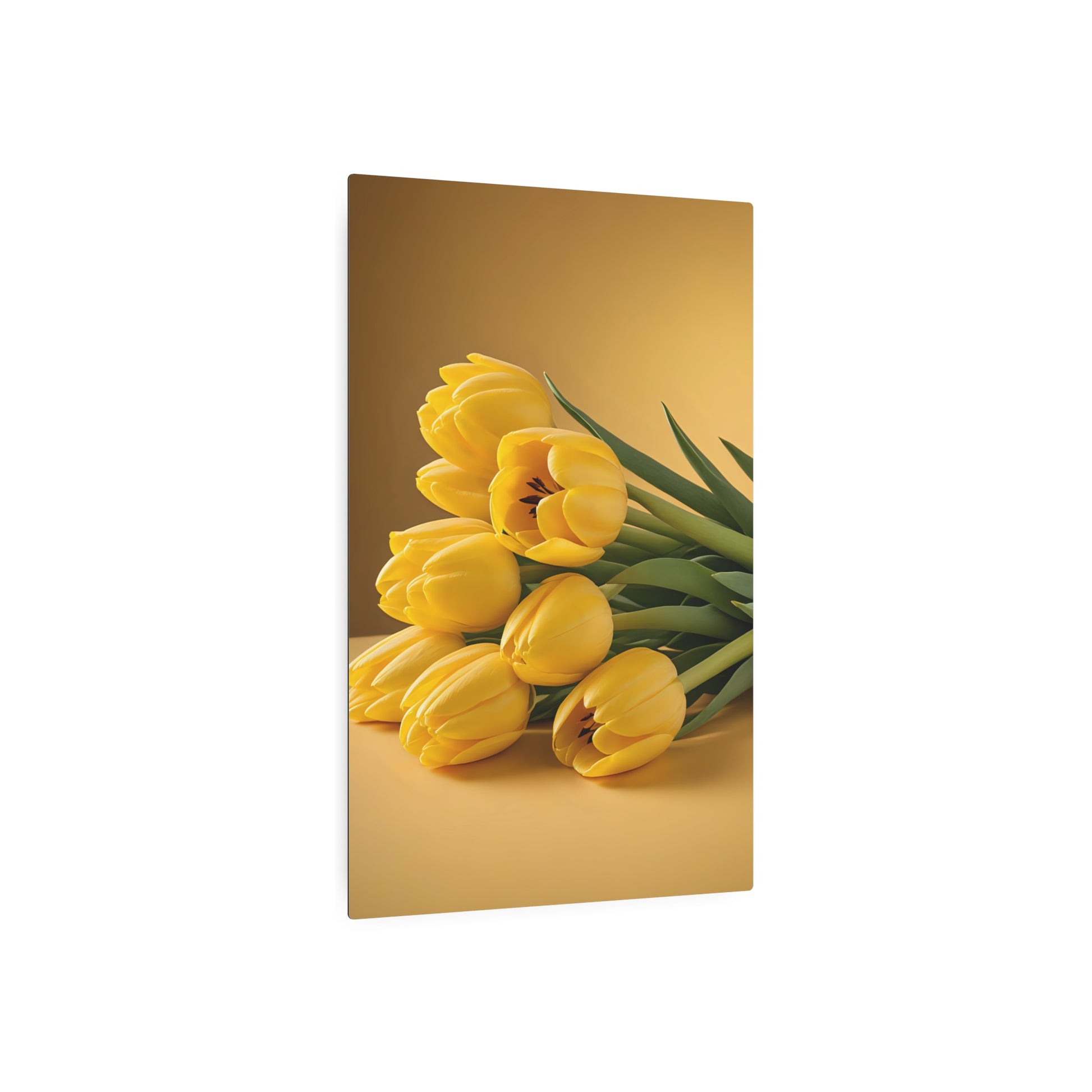 Yellow Delight Metal Art Sign