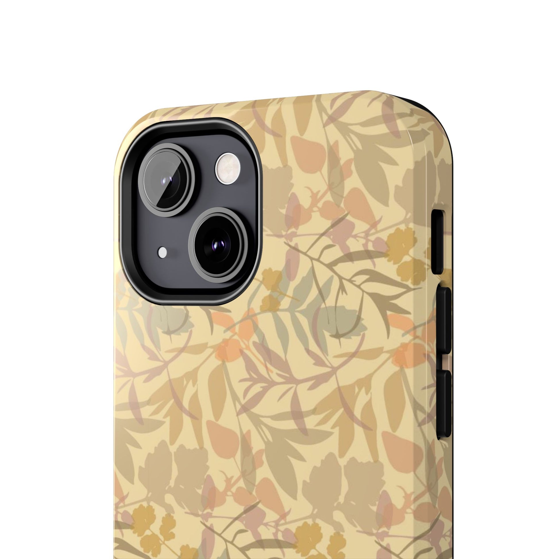 Boho Plants Leafs Pattern Tough Phone Cases