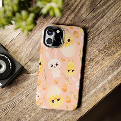 Eastern seamless pattern with cute animal Tough Phone Cases