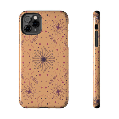 Seamless pattern geometry graphic for textile wrapping cover floor fabric Tough Phone Cases iPhone 11 Pro Max