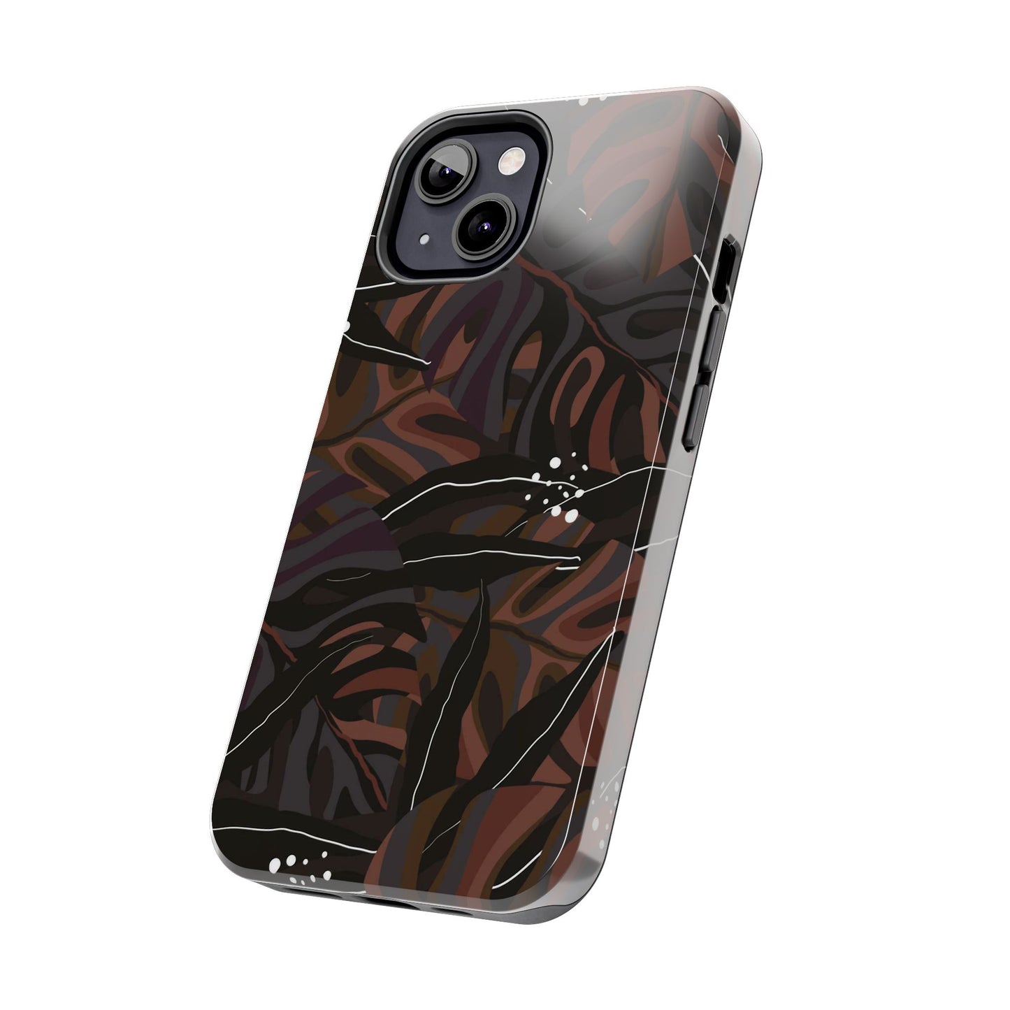 Modern exotic jungle plants Tough Phone Cases