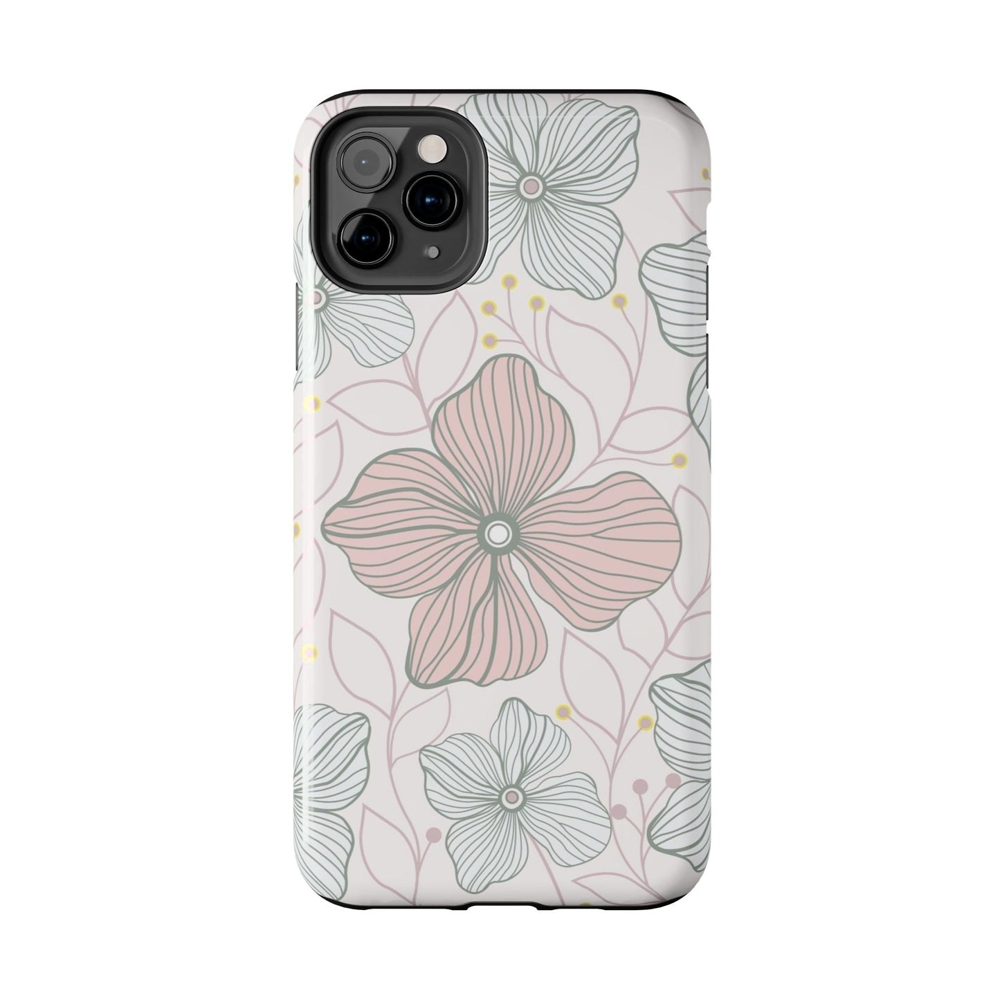 Florals seamless pattern Tough Phone Cases