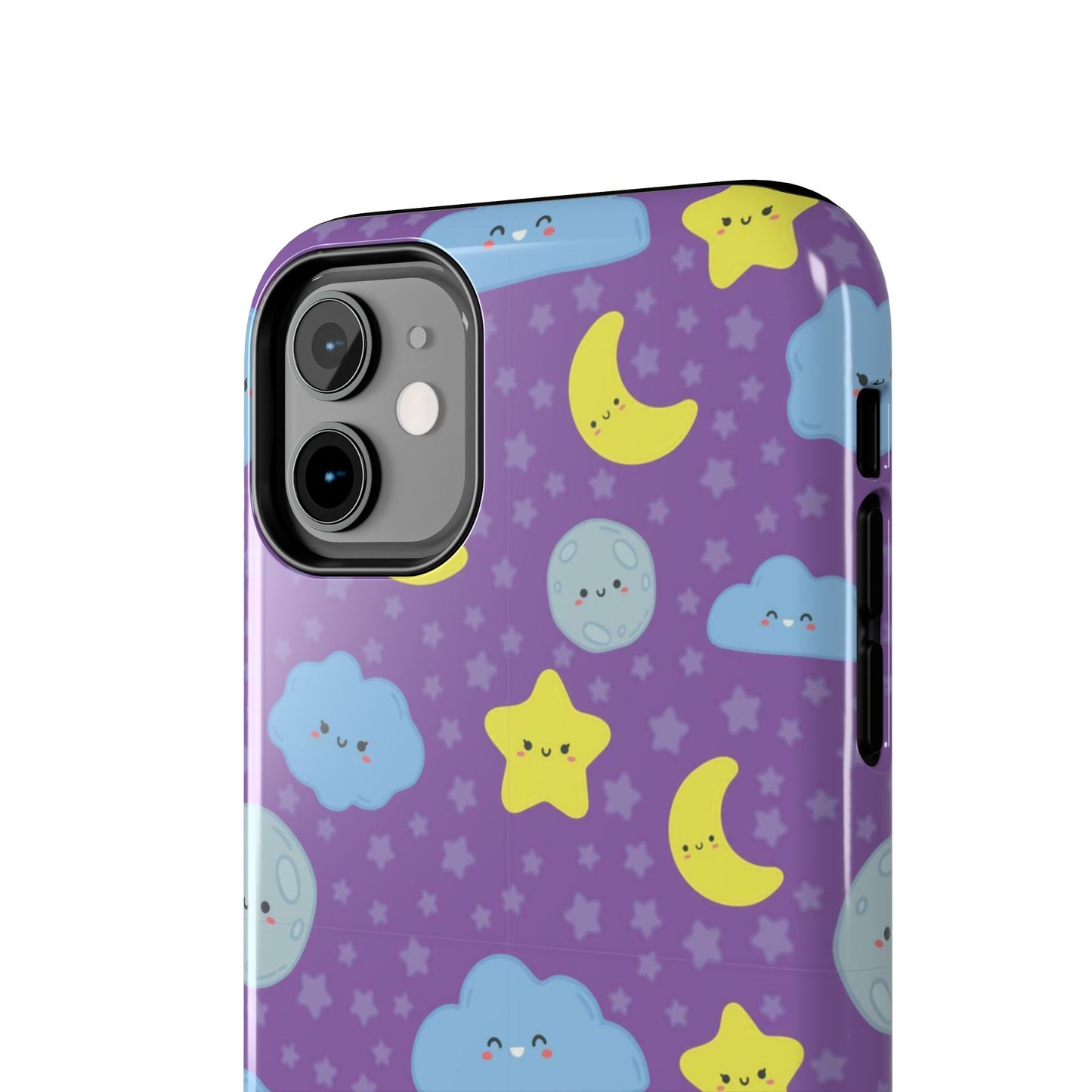 Night sky seamless pattern Tough Phone Cases