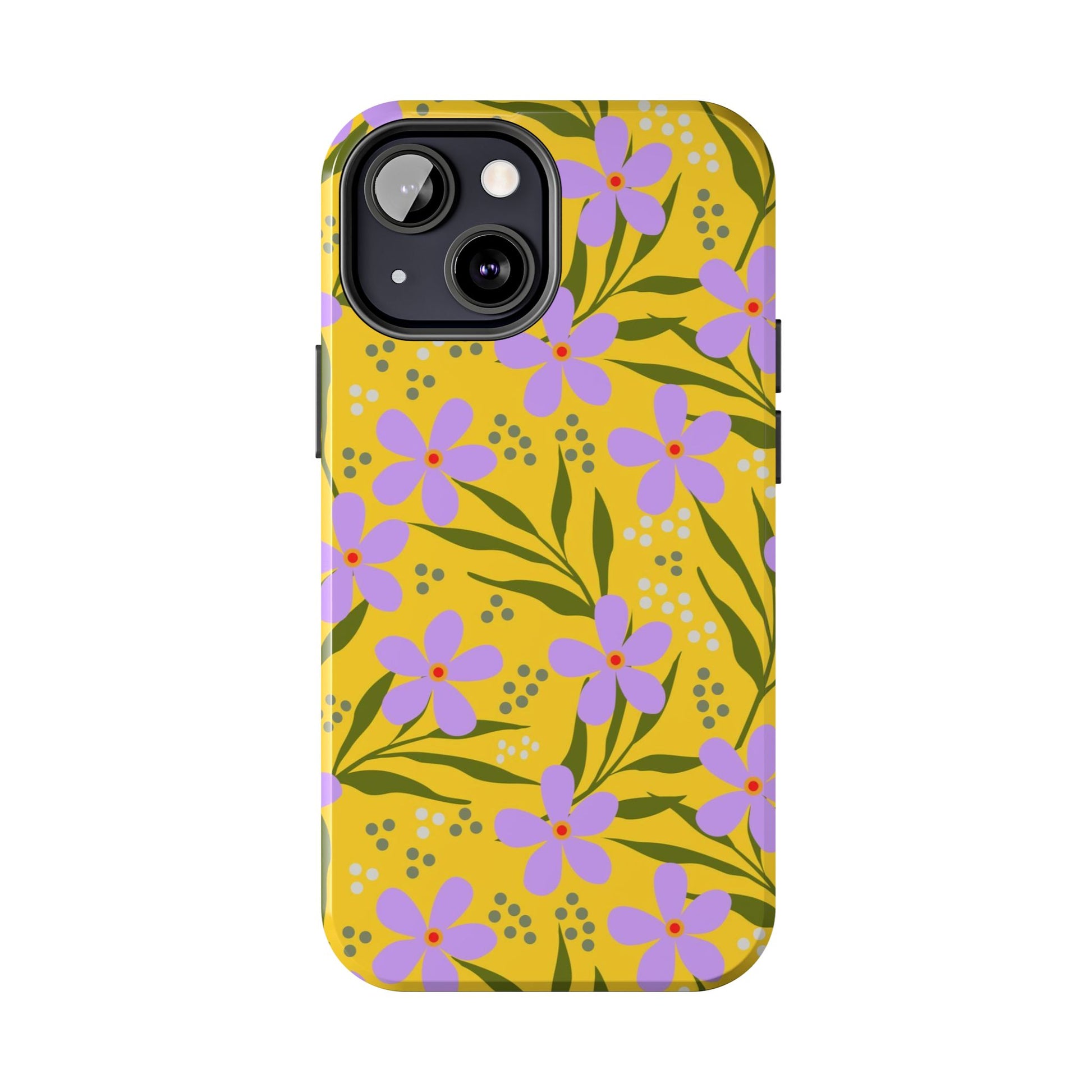 Folk art floral seamless pattern Tough Phone Cases