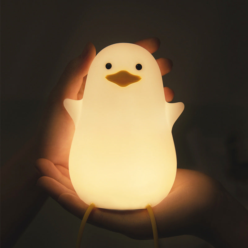 Seagull Silicone Night Light Soothing Animal Lamp For Kids Baby