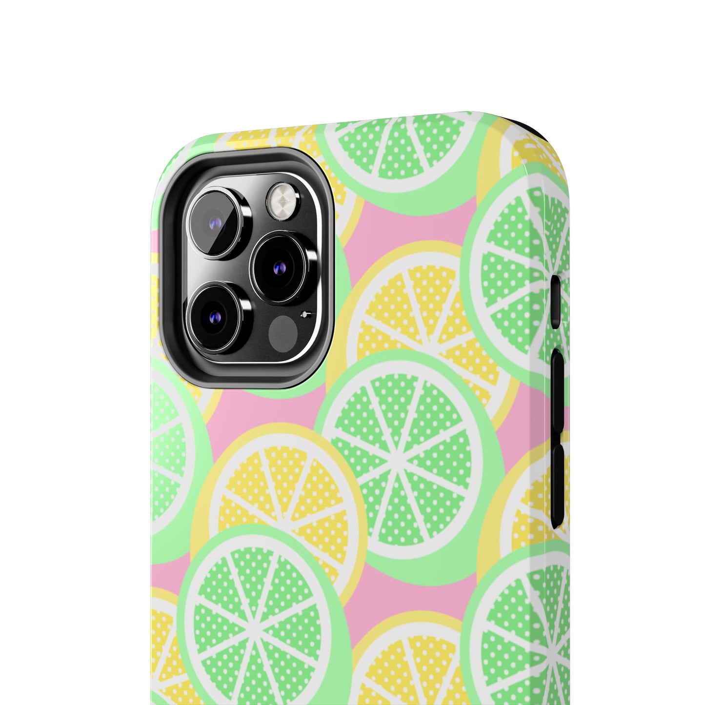 Lemon And Lime Pop Seamless Pattern Tough Phone Cases