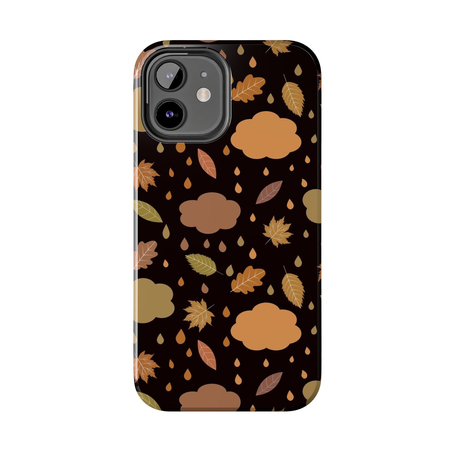 Autumn seamless pattern with clouds Tough Phone Cases