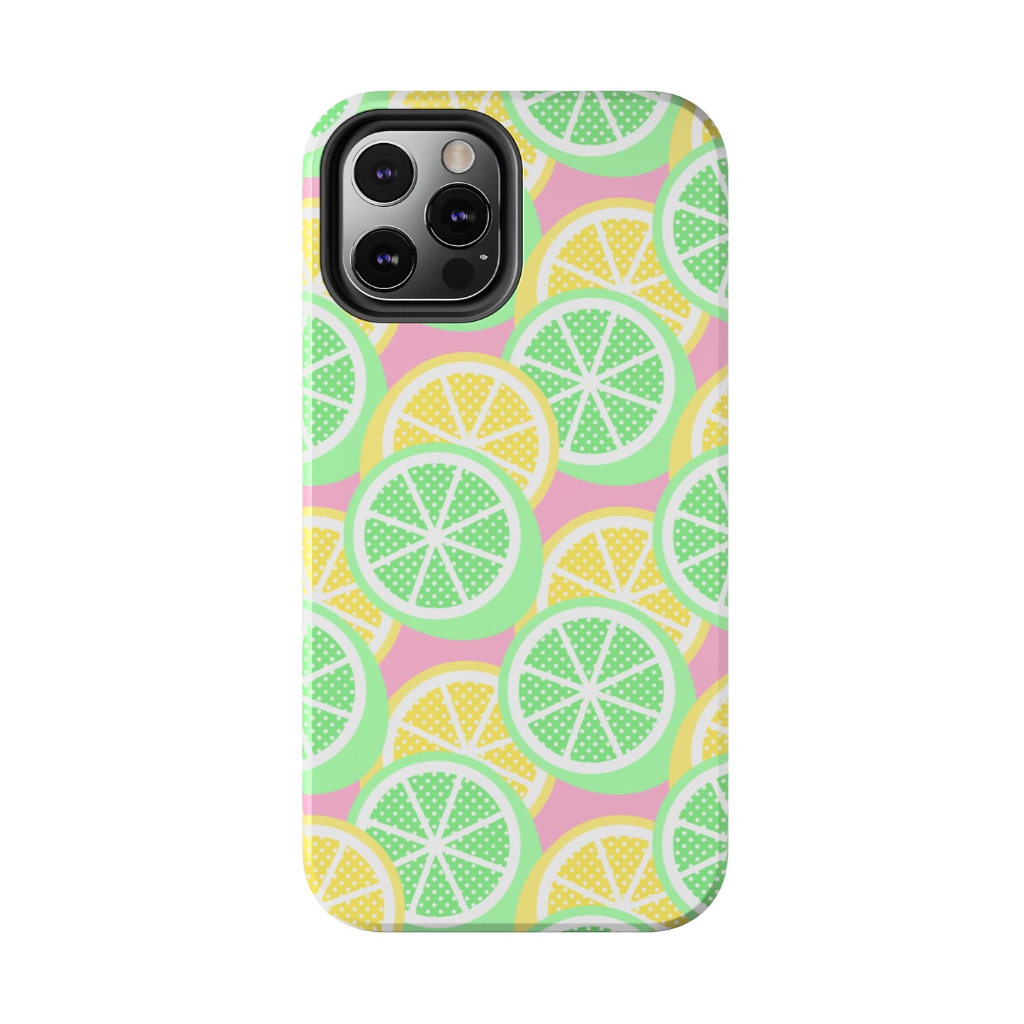 Lemon And Lime Pop Seamless Pattern Tough Phone Cases