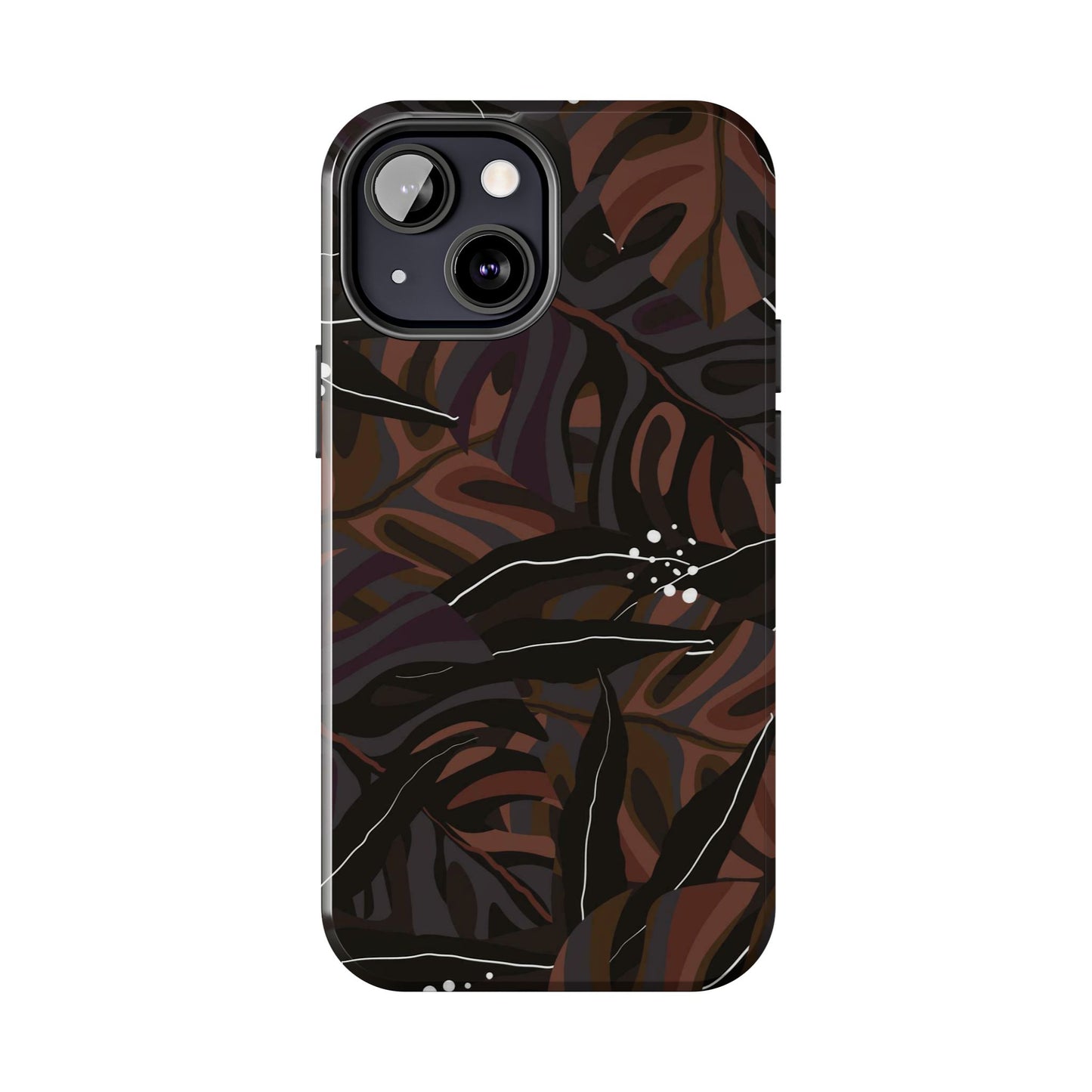 Modern exotic jungle plants Tough Phone Cases