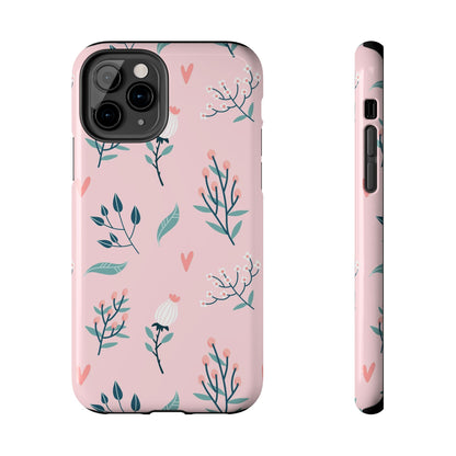 Floral seamless pattern. Garden flowers branches Tough Phone Cases iPhone 11 Pro