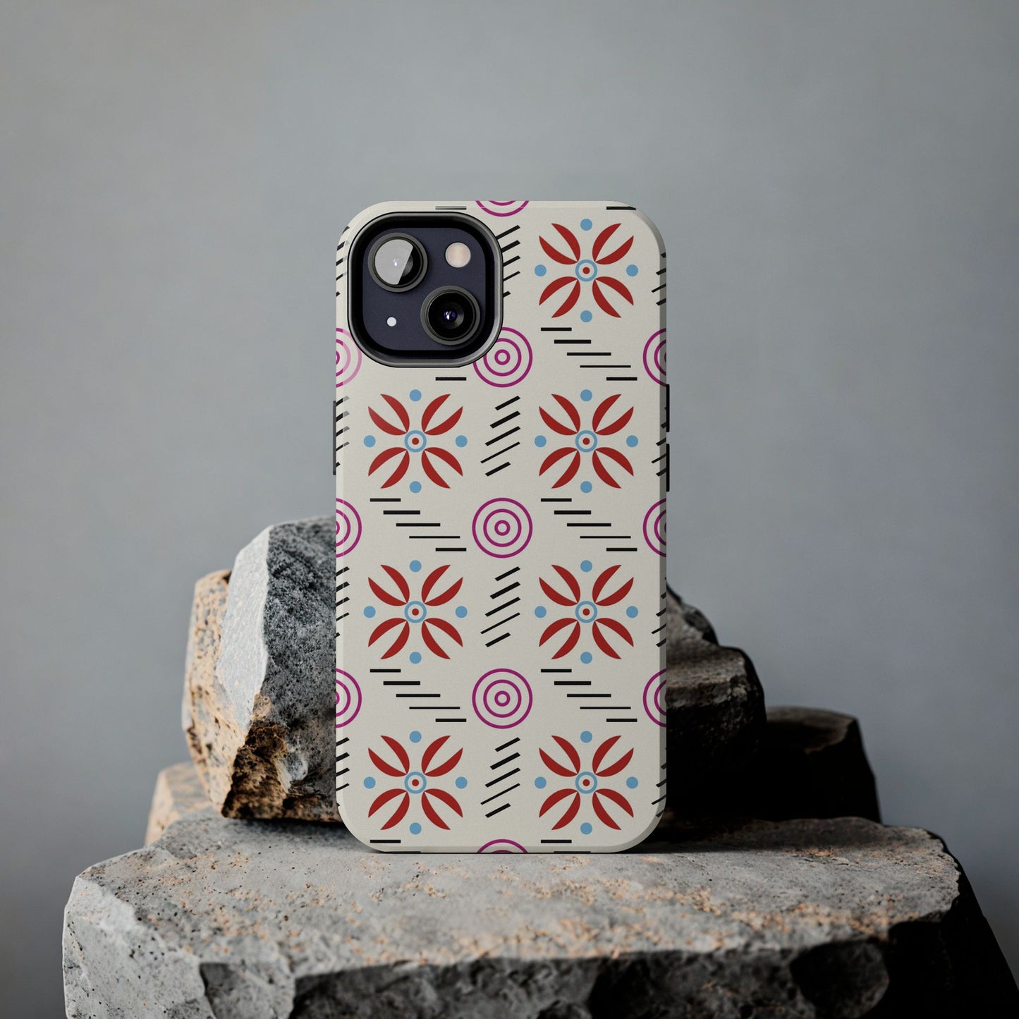 Small Motifs Vintage floral Tough Phone Cases