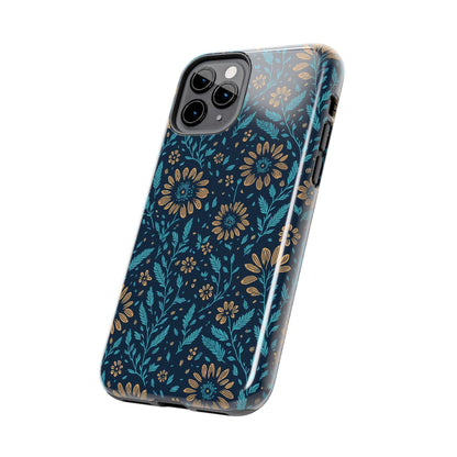 Flower Pattern Design Tough Phone Cases