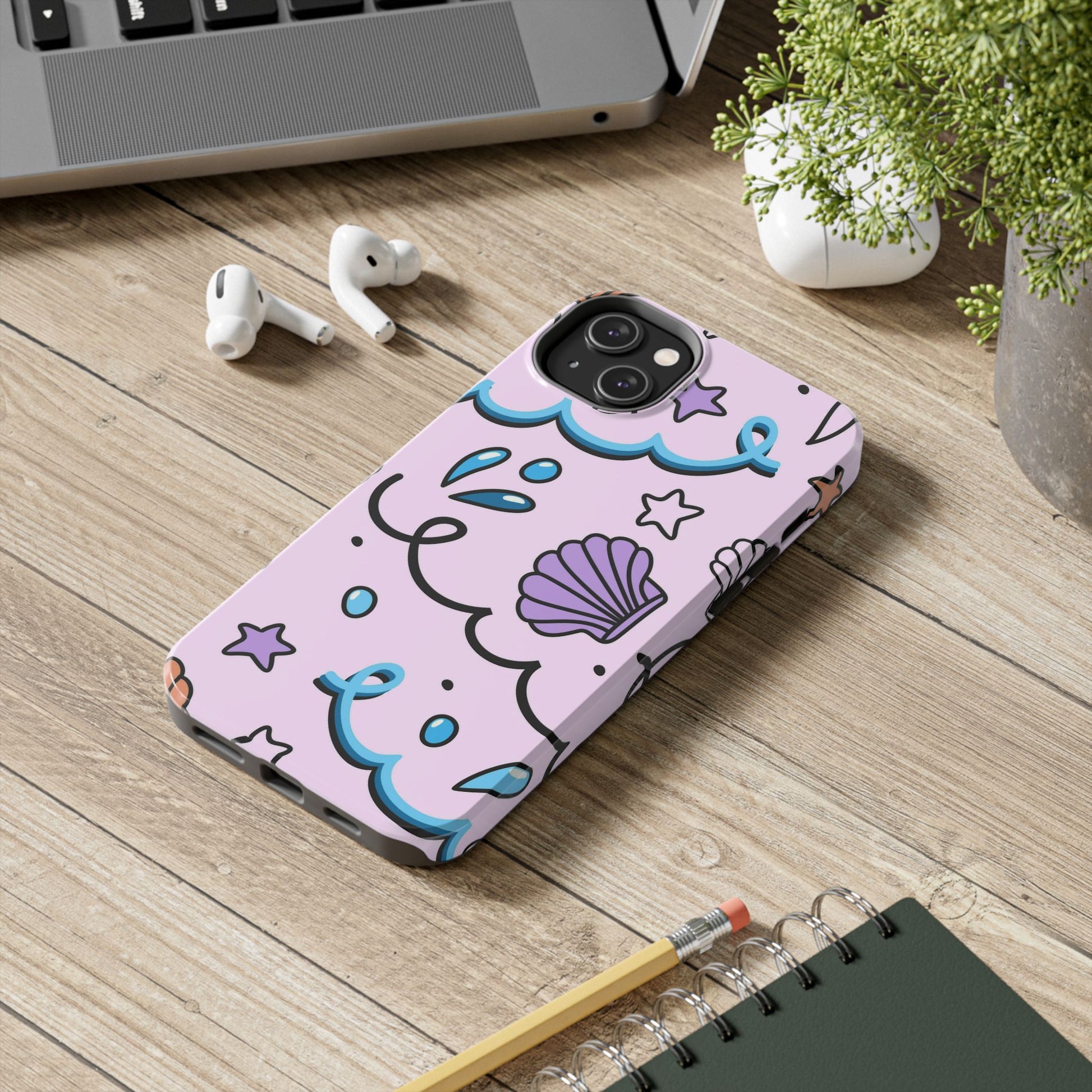 cute seamless pattern Tough Phone Cases