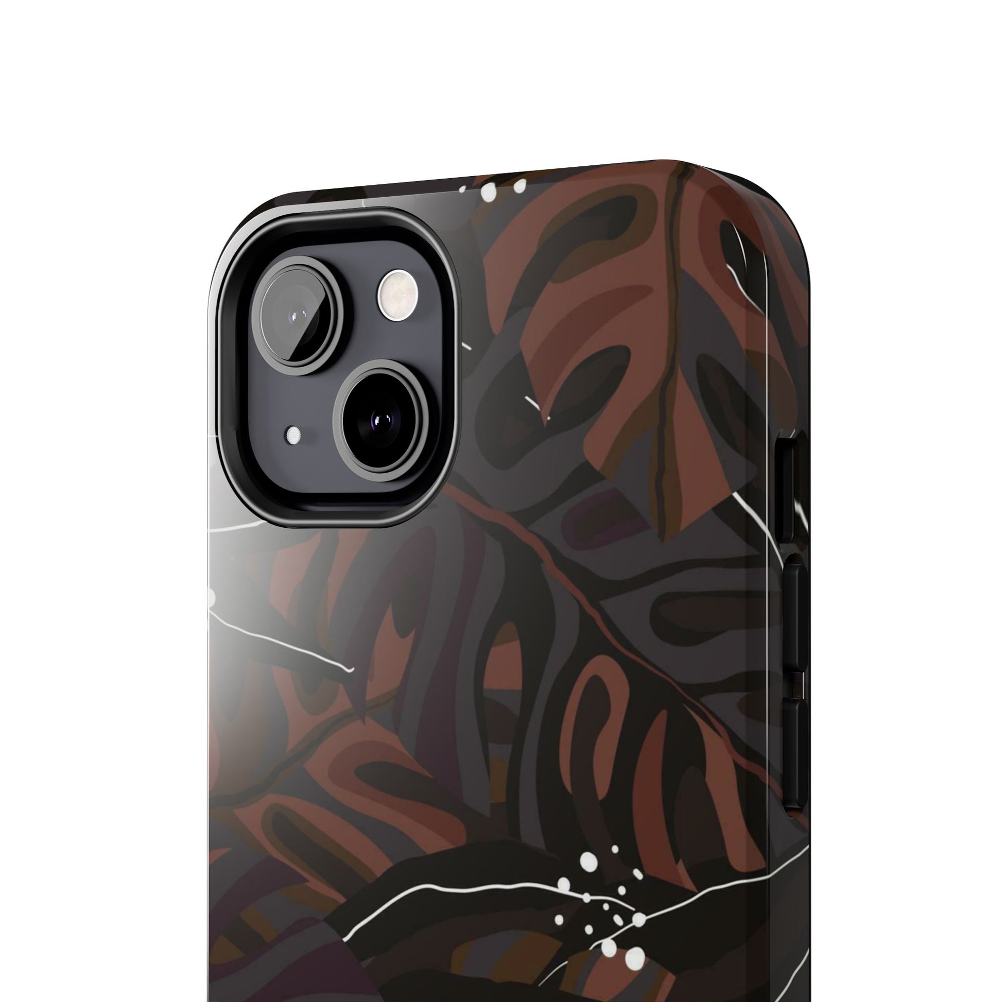 Modern exotic jungle plants Tough Phone Cases