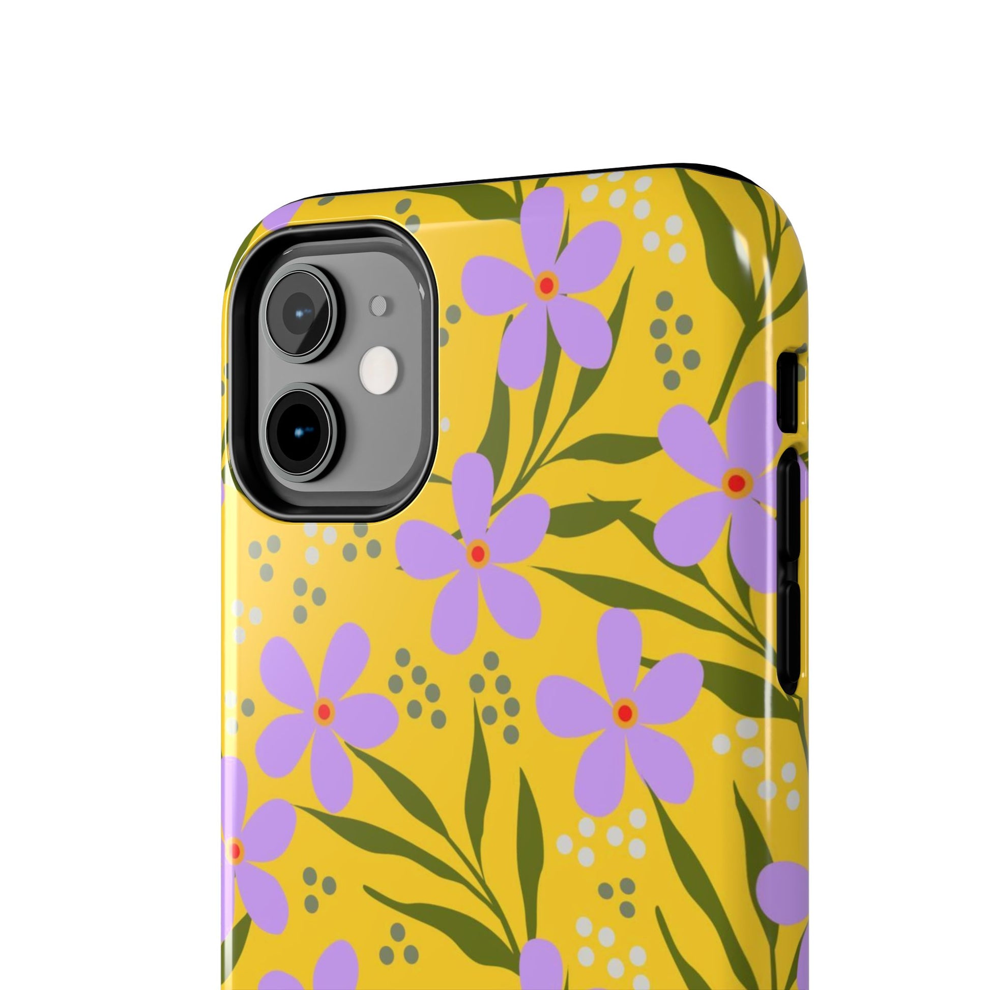 Folk art floral seamless pattern Tough Phone Cases