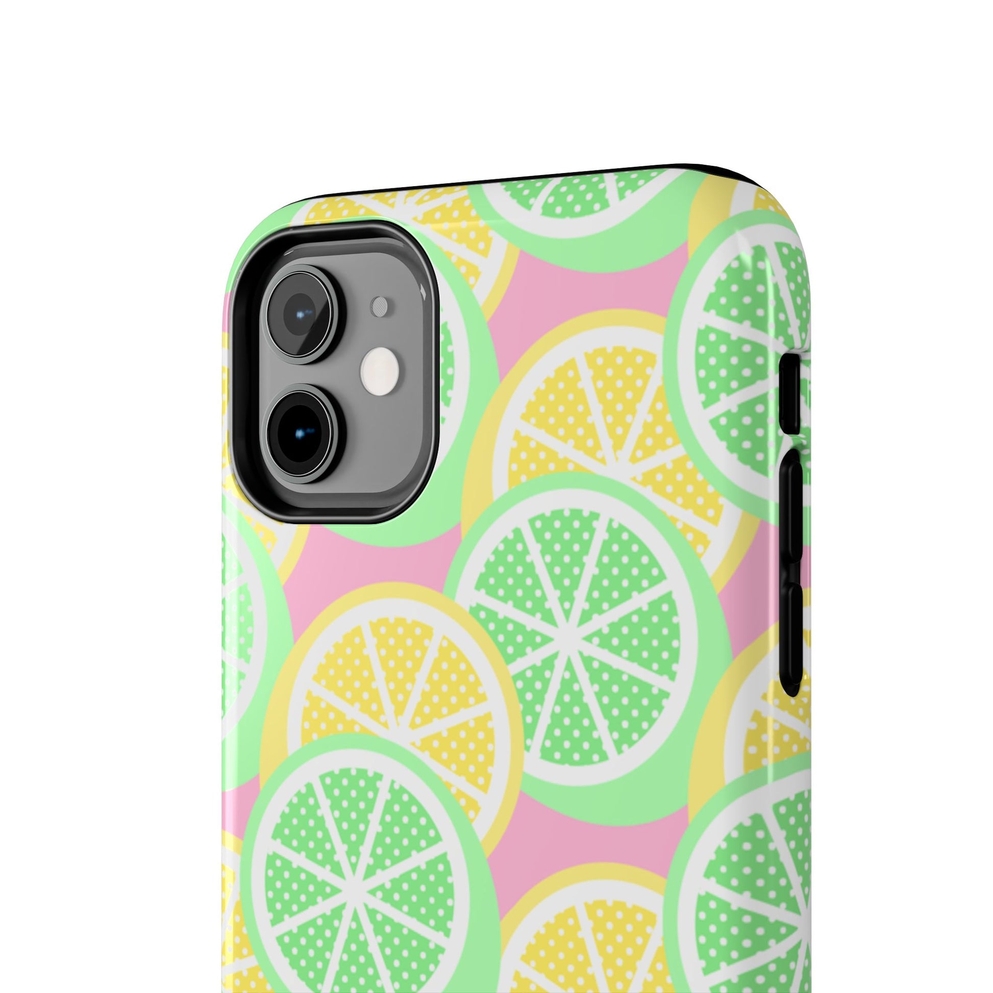 Lemon And Lime Pop Seamless Pattern Tough Phone Cases