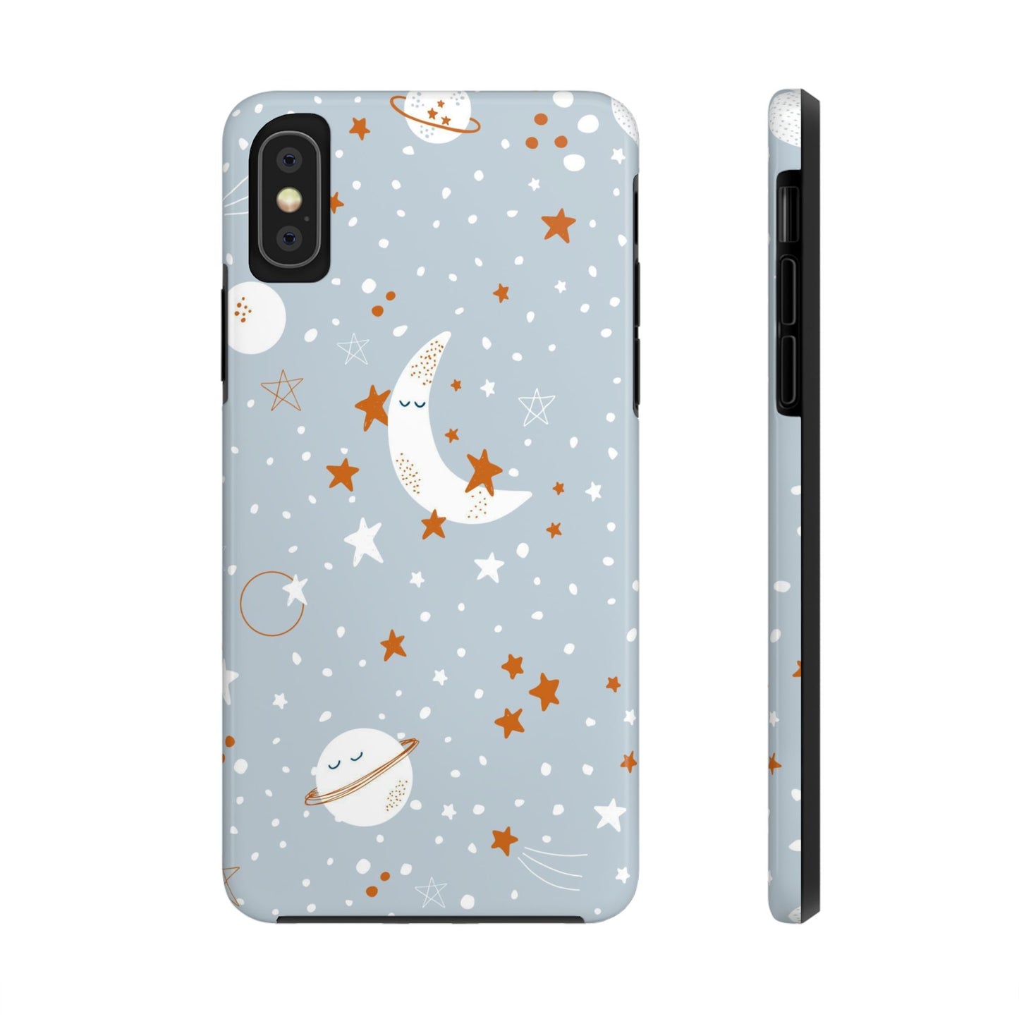 seamless pattern with stars Tough Phone Cases iPhone X