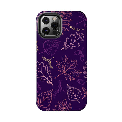 Seamless pattern with autumn leaves Tough Phone Cases