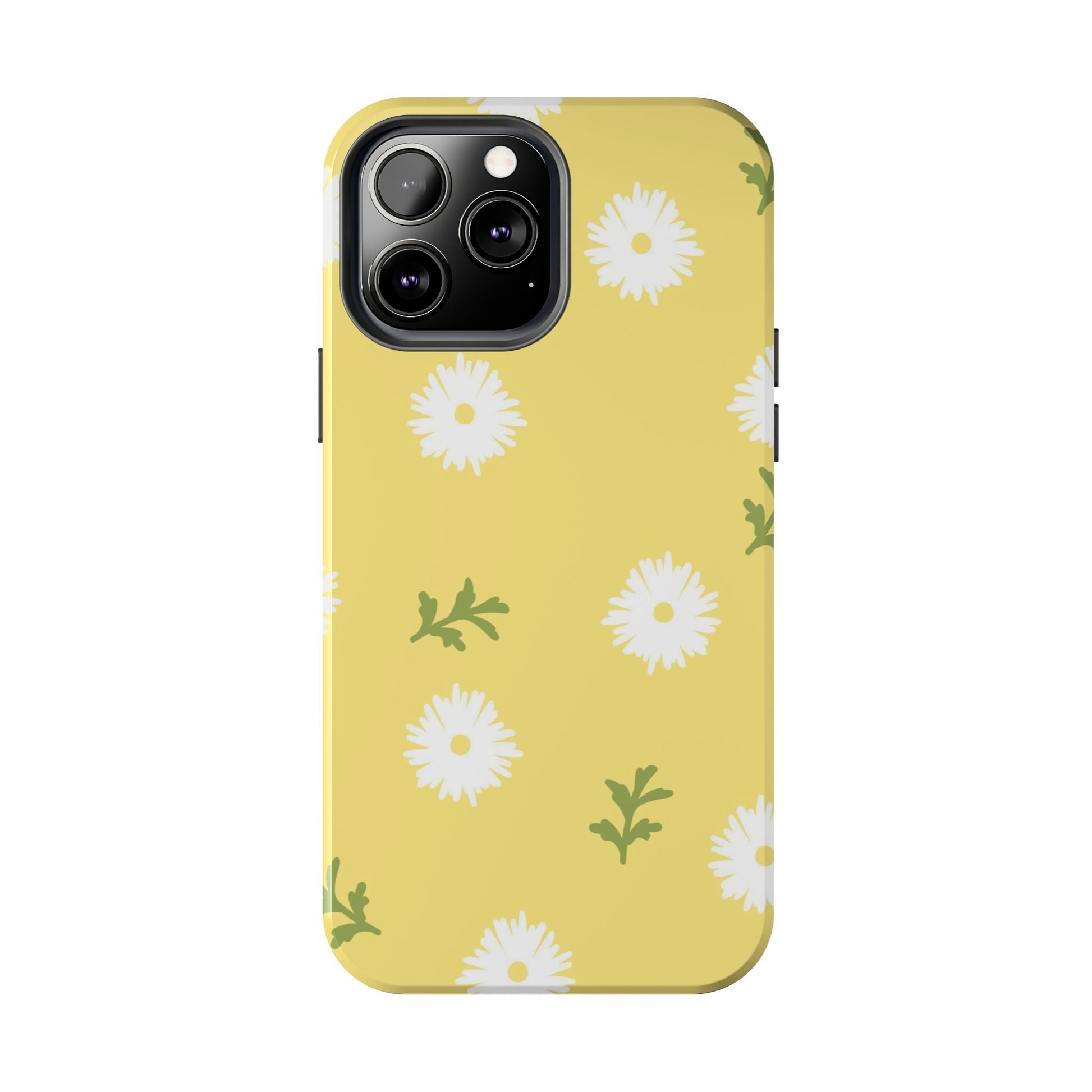 seamless doodle hand drawing daisy flower Tough Phone Cases