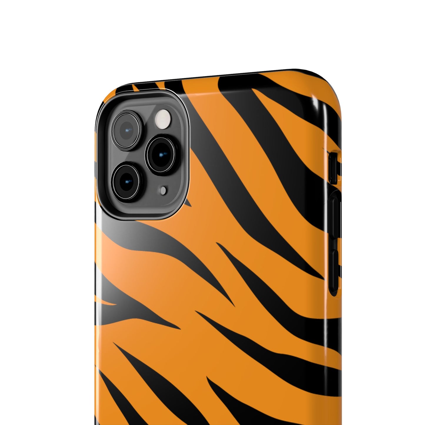 Tiger Texture Tough Phone Cases