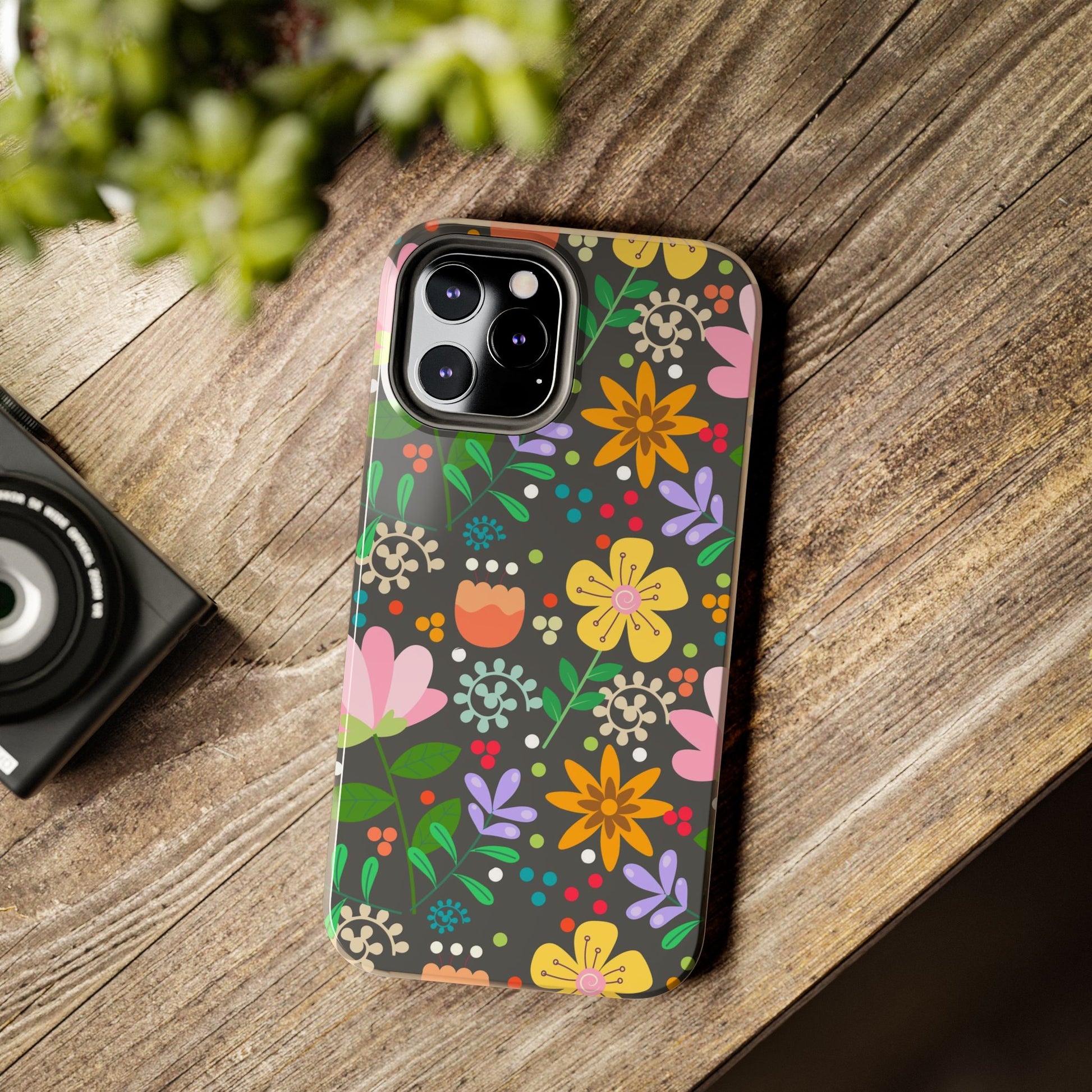 Abstract floral seamless pattern Tough Phone Cases