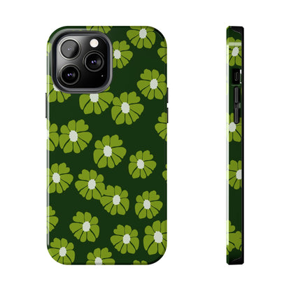 Retro groovy flowers seamless pattern Tough Phone Cases iPhone 13 Pro Max