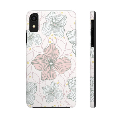 Florals seamless pattern Tough Phone Cases iPhone XR