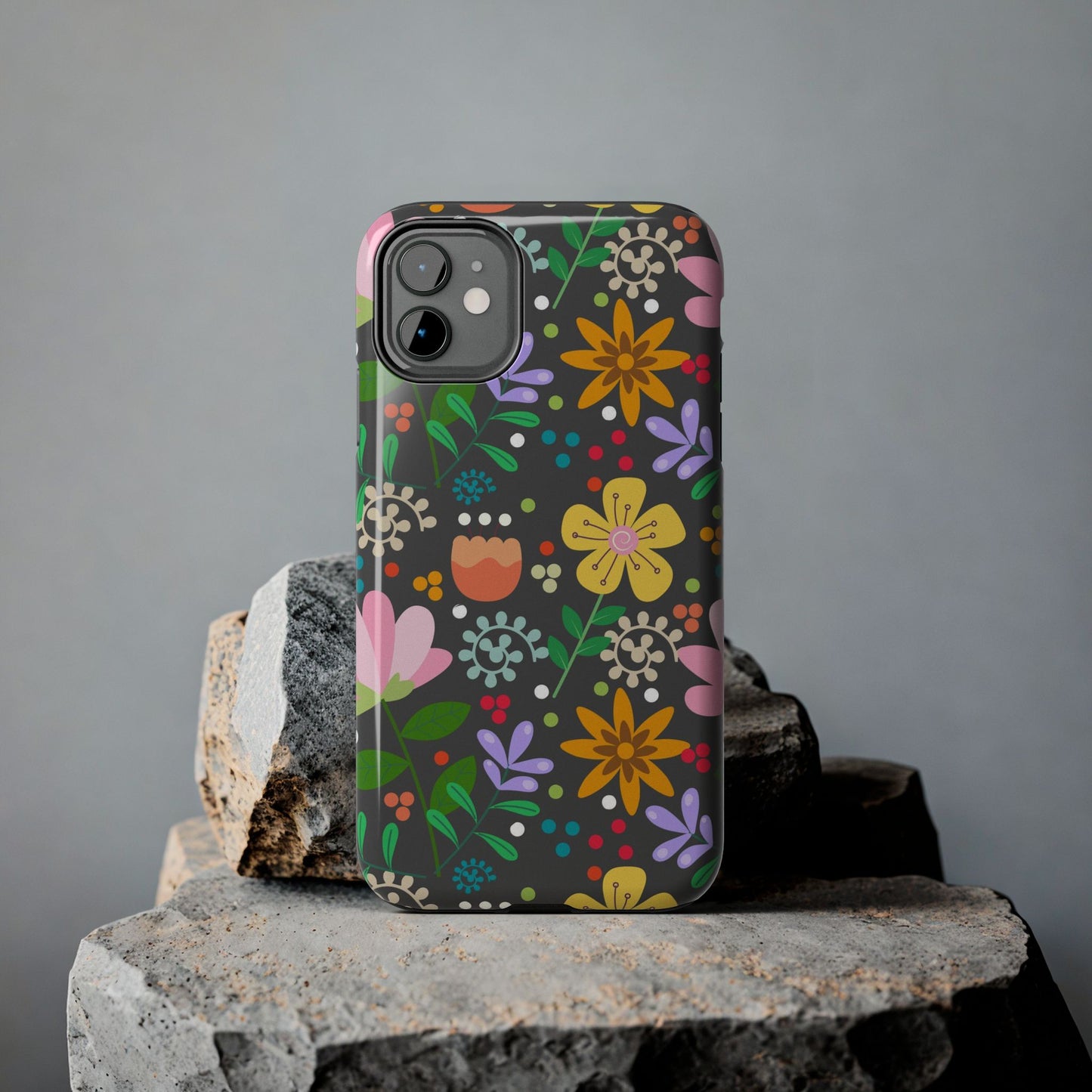 Abstract floral seamless pattern Tough Phone Cases