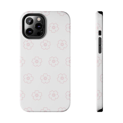 Cherry blossom seamless pattern Tough Phone Cases iPhone 12 Pro Max