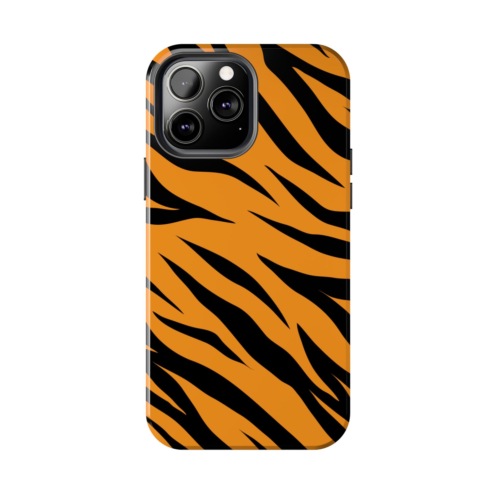 Tiger Texture Tough Phone Cases