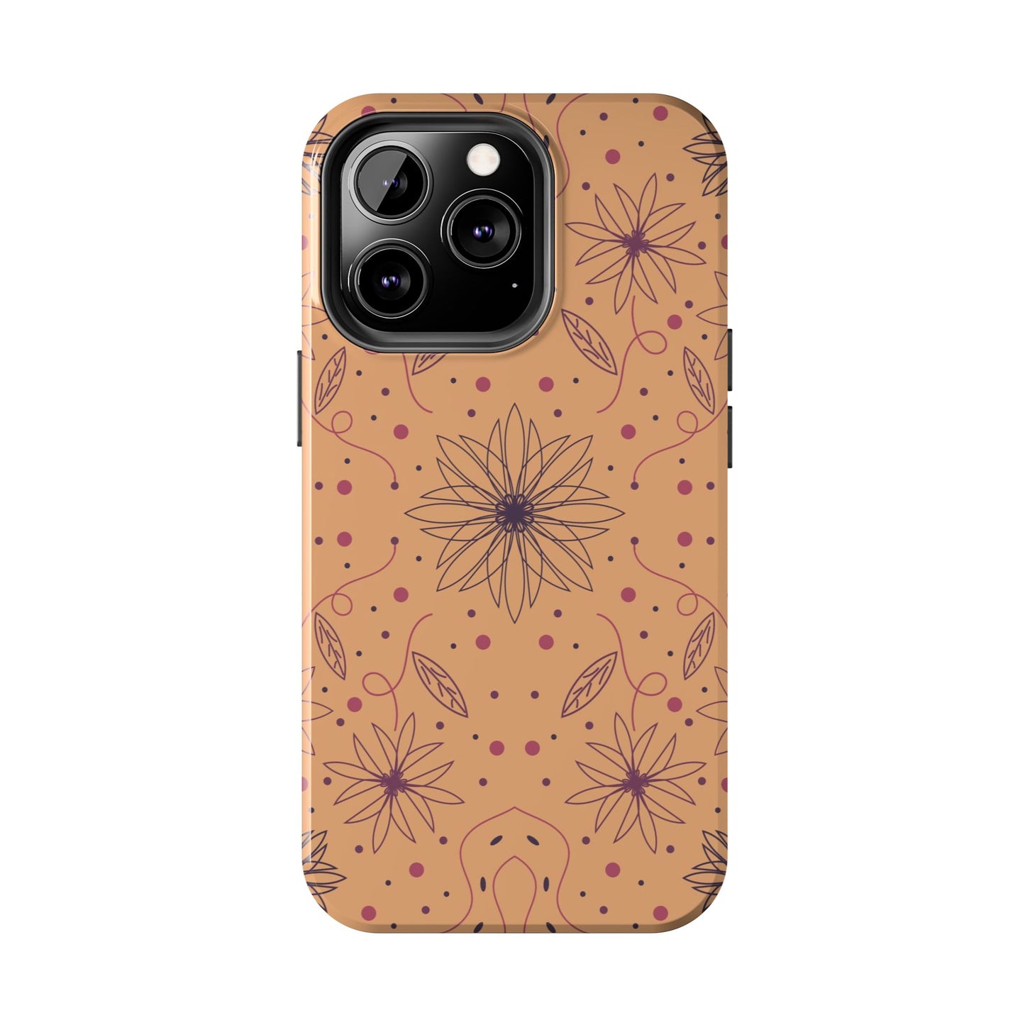 Seamless pattern geometry graphic for textile wrapping cover floor fabric Tough Phone Cases