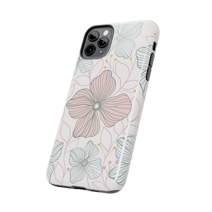 Florals seamless pattern Tough Phone Cases