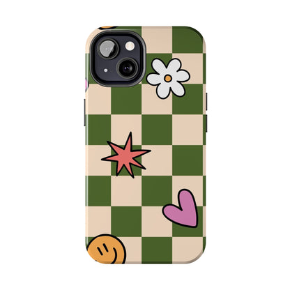 Groovy seamless pattern Tough Phone Cases