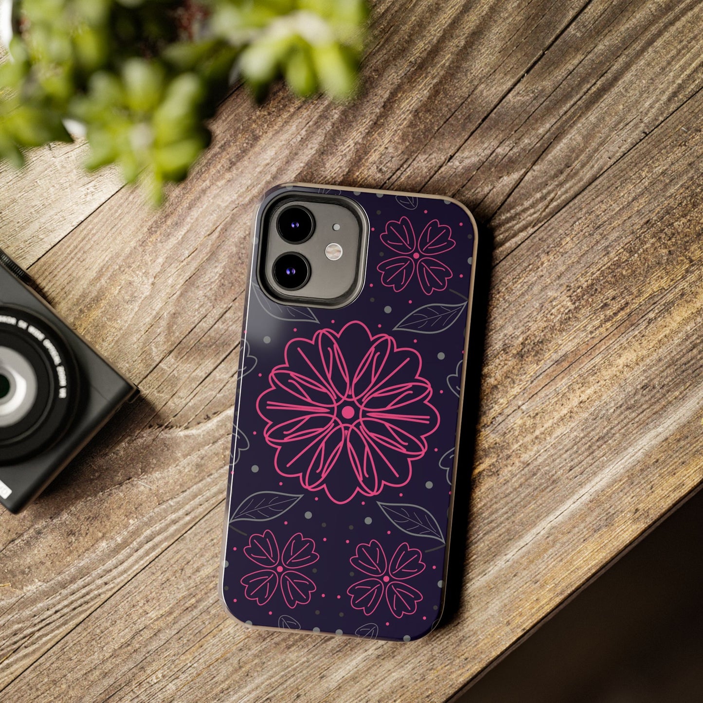 Seamless pattern geometry graphic for textile wrapping cover floor fabric Tough Phone Cases