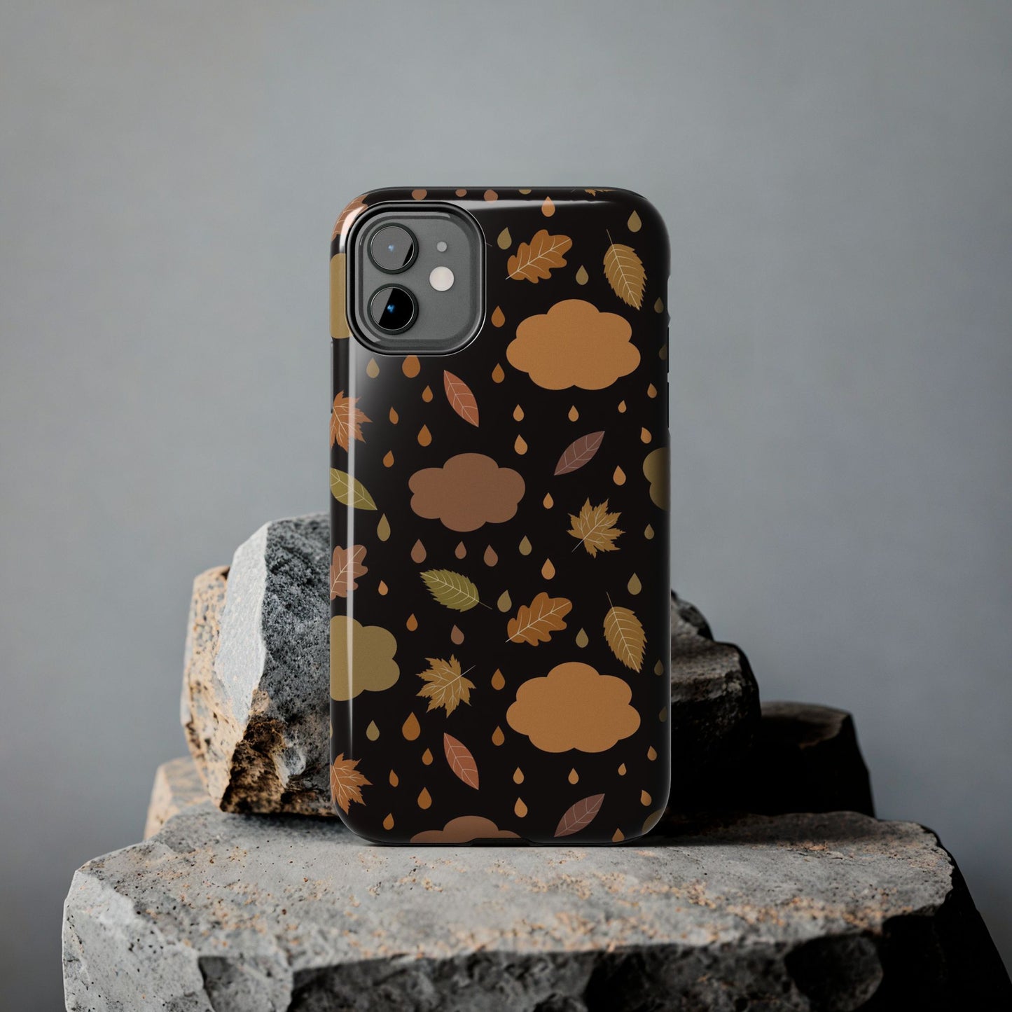 Autumn seamless pattern with clouds Tough Phone Cases