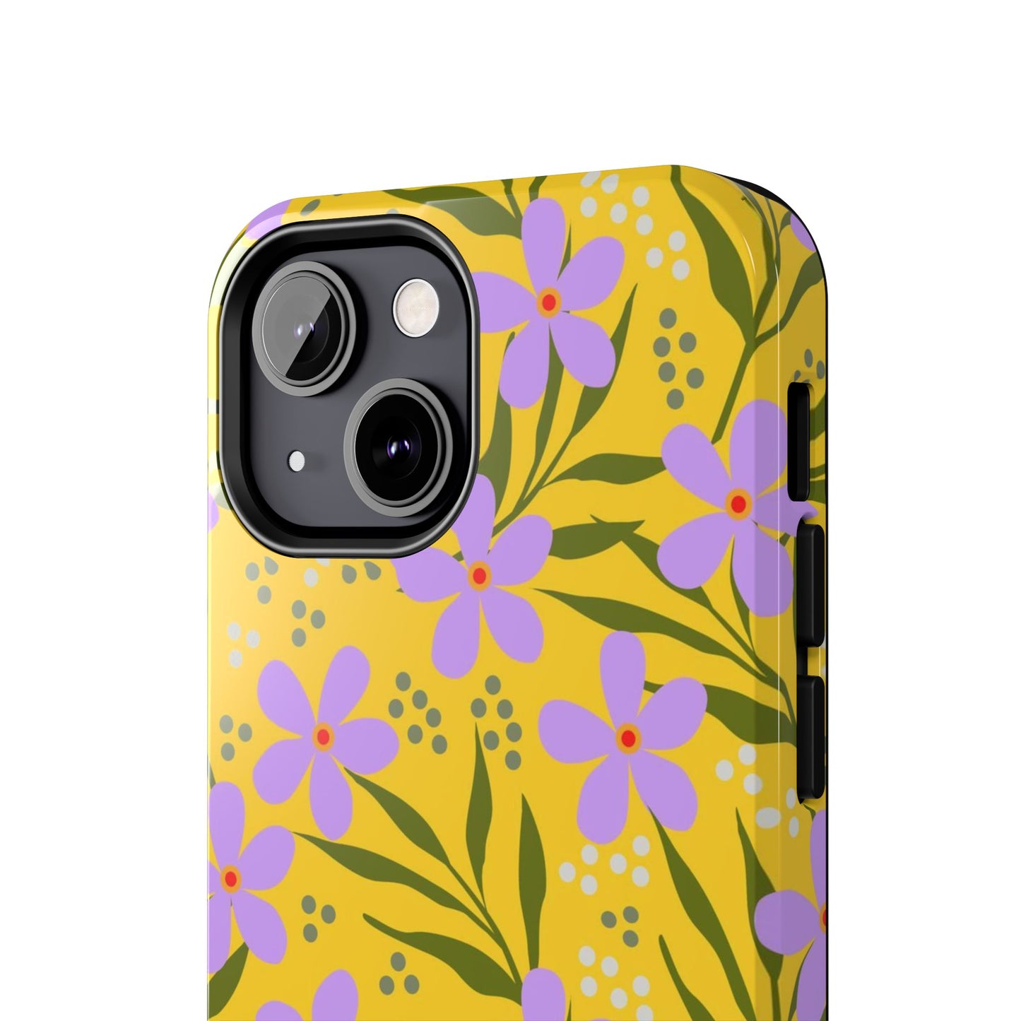 Folk art floral seamless pattern Tough Phone Cases