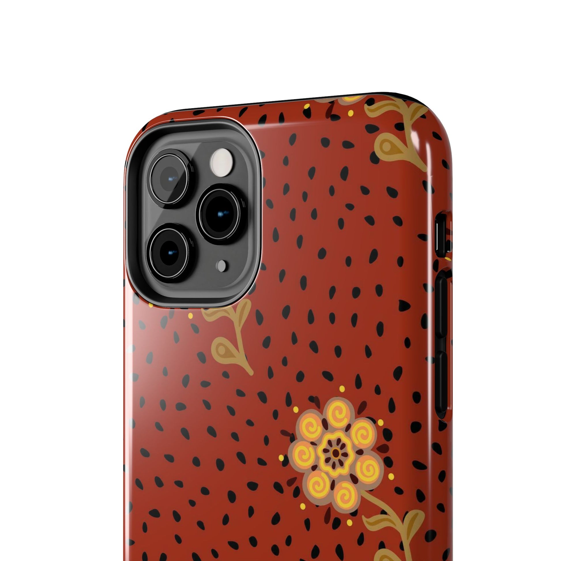 Abstract ethnic flower seamless pattern Tough Phone Cases