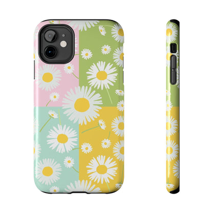 4 colors set of dandelion seamless pattern Tough Phone Cases iPhone 11