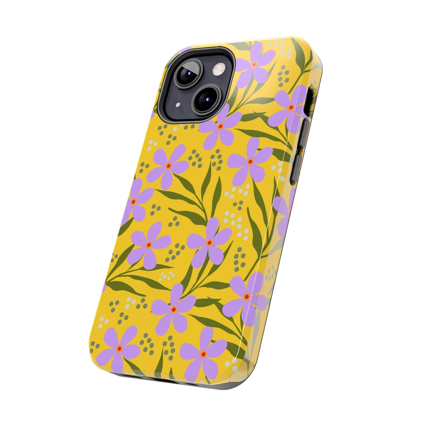 Folk art floral seamless pattern Tough Phone Cases