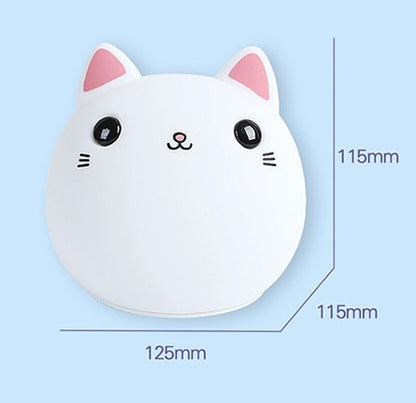 Cute Cat Silicone LED Lamp default