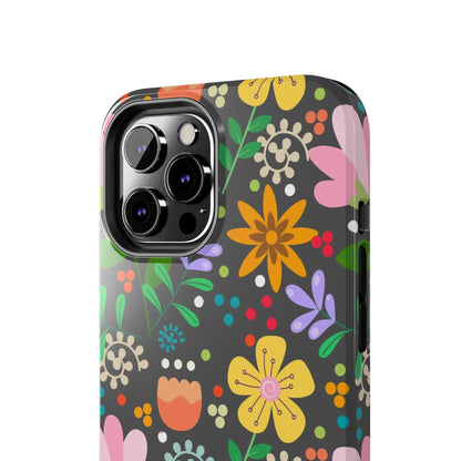 Abstract floral seamless pattern Tough Phone Cases