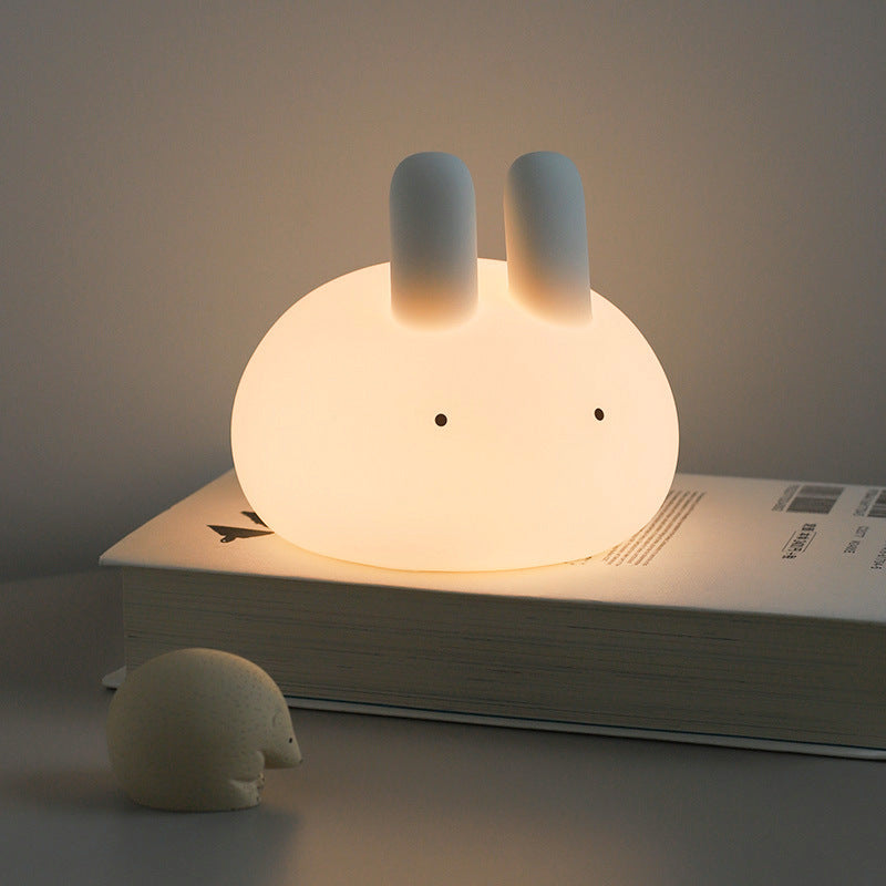 Tangyuan Rabbit Balls Silicone Clapping Lovely Night Lamp Led Lights